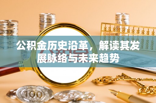 将乐公积金历史沿革，解读其发展脉络与未来趋势
