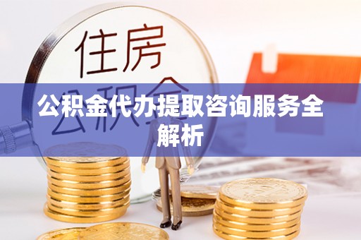 将乐公积金代办提取咨询服务全解析