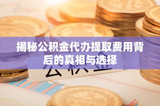 将乐揭秘公积金代办提取费用背后的真相与选择