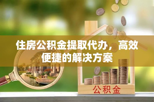 将乐住房公积金提取代办，高效便捷的解决方案
