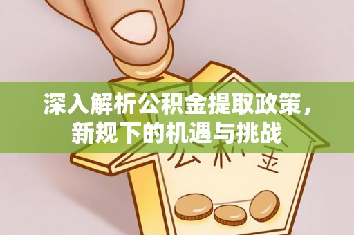 将乐深入解析公积金提取政策，新规下的机遇与挑战
