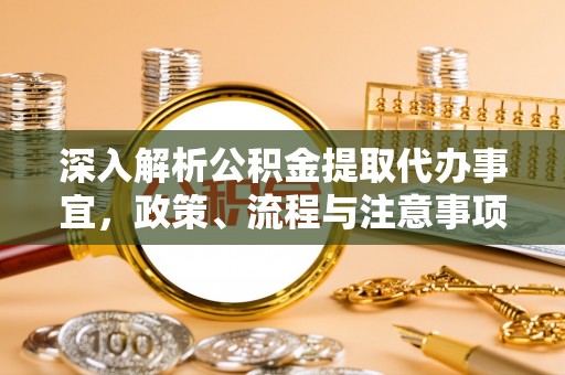 将乐深入解析公积金提取代办事宜，政策、流程与注意事项全攻略