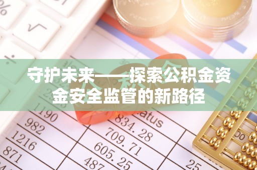 将乐守护未来——探索公积金资金安全监管的新路径