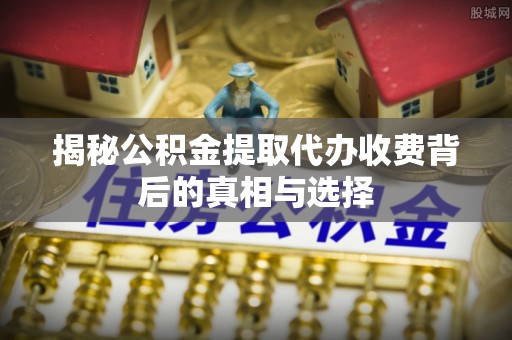 将乐揭秘公积金提取代办收费背后的真相与选择