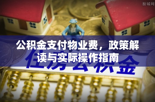 将乐公积金支付物业费，政策解读与实际操作指南
