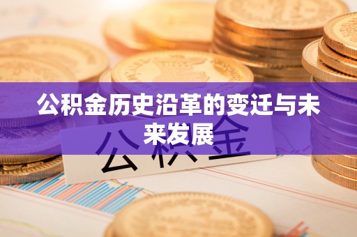将乐公积金历史沿革的变迁与未来发展