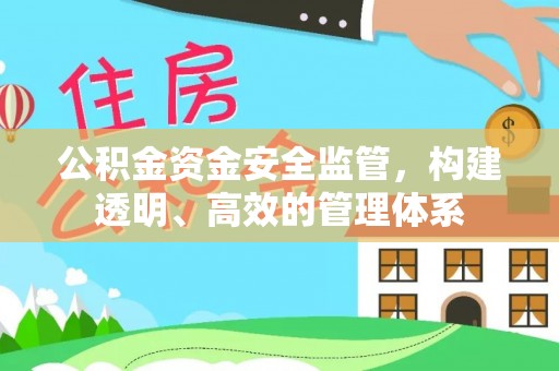 将乐公积金资金安全监管，构建透明、高效的管理体系